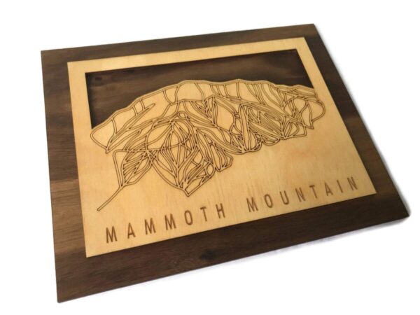 Product Image: Small Mammoth Mountain Trail Map