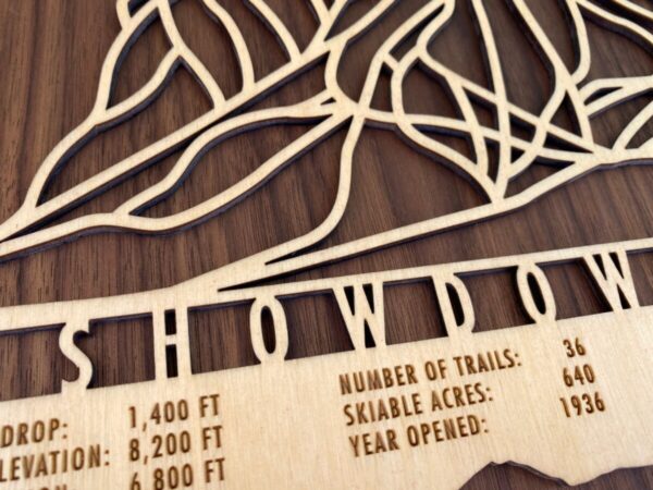 Product Image: Showdown Montana Ski Map