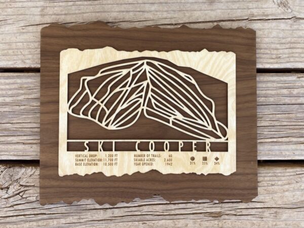 Product Image: Ski Cooper Trail Map