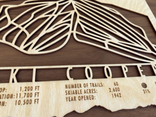 Product Image: Ski Cooper Trail Map