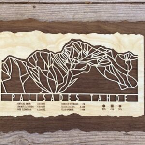 Product Image: Palisades Tahoe Ski Trail Map