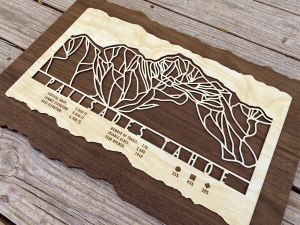 Product Image: Palisades Tahoe Ski Trail Map