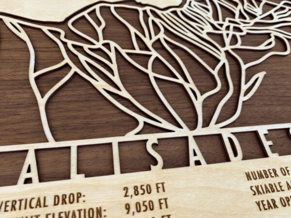 Product Image: Palisades Tahoe Ski Trail Map