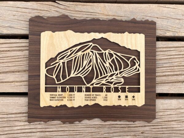 Product Image: Mt Rose Trail Map