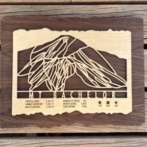 Product Image: Mt Bachelor Trail Map