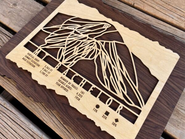 Product Image: Mt Bachelor Trail Map