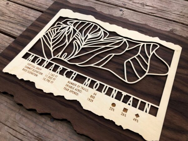 Product Image: Monarch Mountain Trail Map