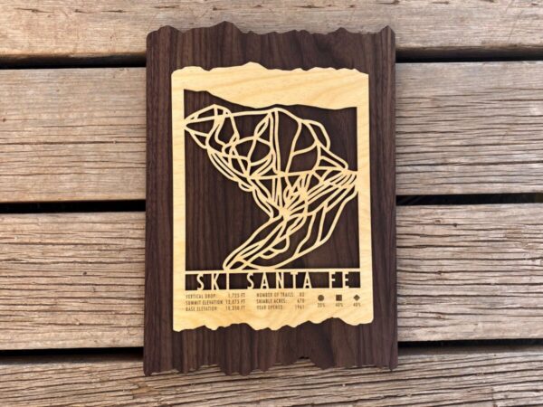 Product Image: Ski Santa Fe Trail Map