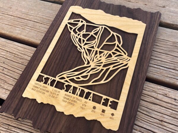 Product Image: Ski Santa Fe Trail Map