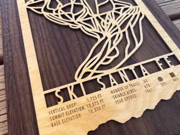 Product Image: Ski Santa Fe Trail Map