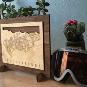 Product Image: Small Breckenridge Trail Map