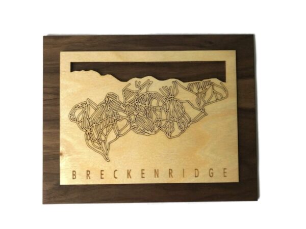 Product Image: Small Breckenridge Trail Map