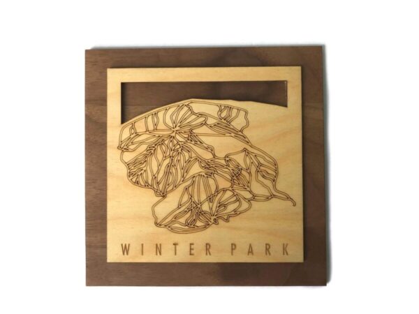 Product Image: Small Winter Park Trail Map