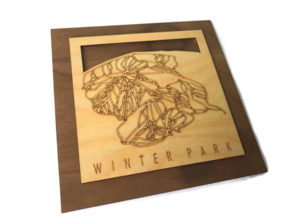 Product Image: Small Winter Park Trail Map