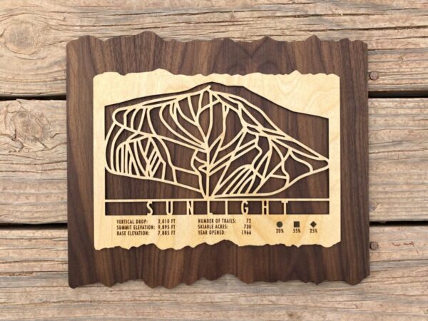 Product Image: Sunlight Mountain Trail Map