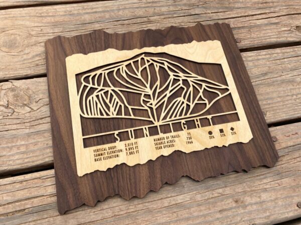 Product Image: Sunlight Mountain Trail Map
