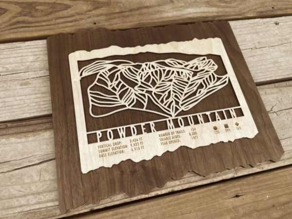 Product Image: Powder Mountain Trail Map