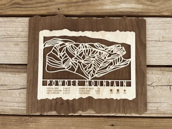 Product Image: Powder Mountain Trail Map