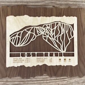 Product Image: Lost Trail Montana Ski Trail Map