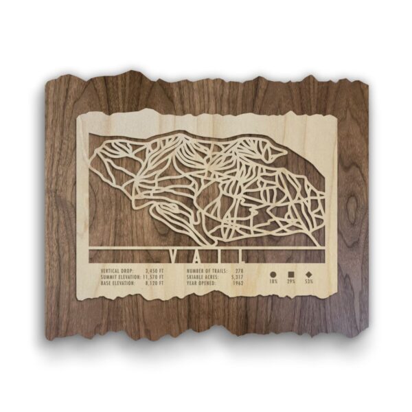 Product Image: Vail Ski Trail Map