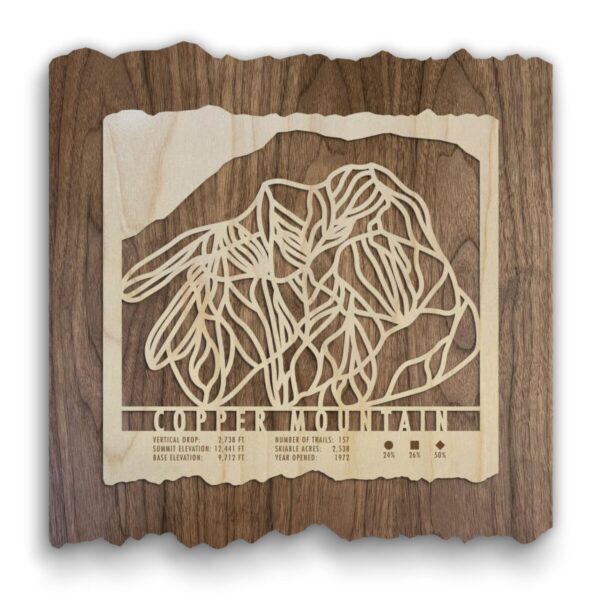 Product Image: Copper Mountain Ski Trail Map
