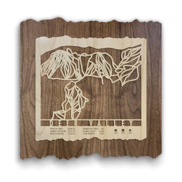 Product Image: Deer Valley Ski Trail Map