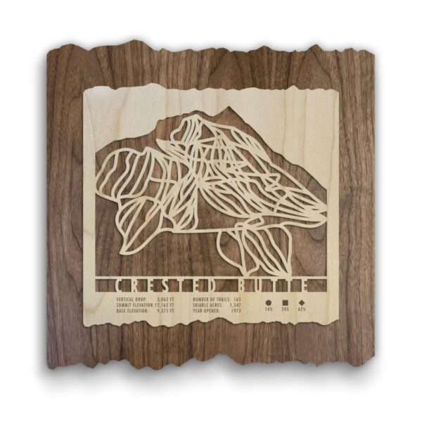 Product Image: Crested Butte Ski Trail Map