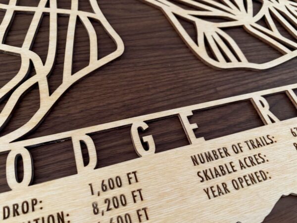 Product Image: Dodge Ridge Ski Trail Map