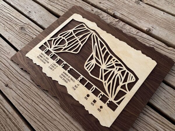Product Image: Dodge Ridge Ski Trail Map