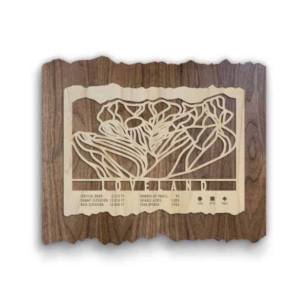 Product Image: Loveland Ski Trail Map