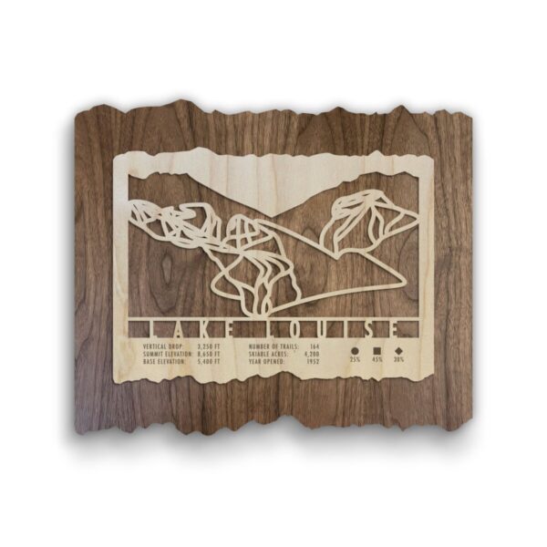 Product Image: Lake Louise Ski Trail Map