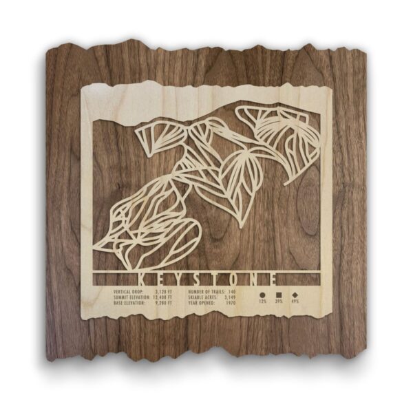 Product Image: Keystone Ski Trail Map