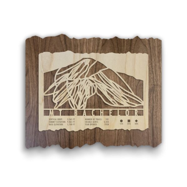 Product Image: Mt Bachelor Ski Trail Map