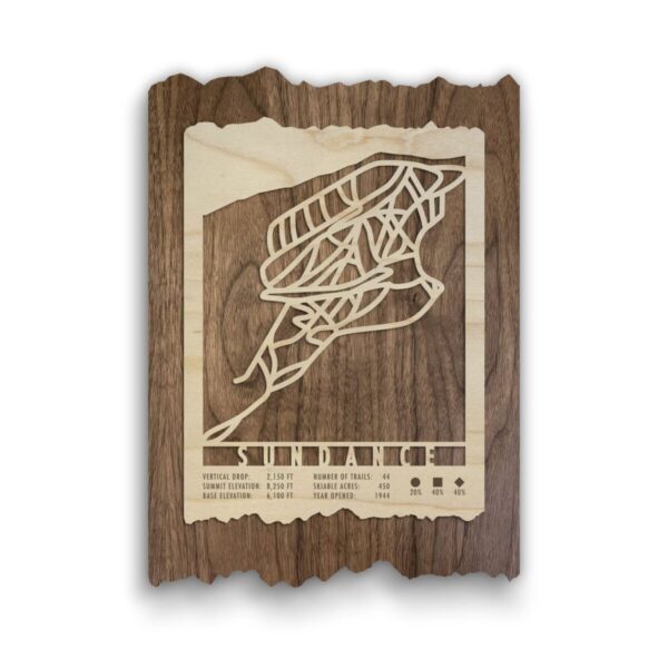 Product Image: Sundance Ski Trail Map