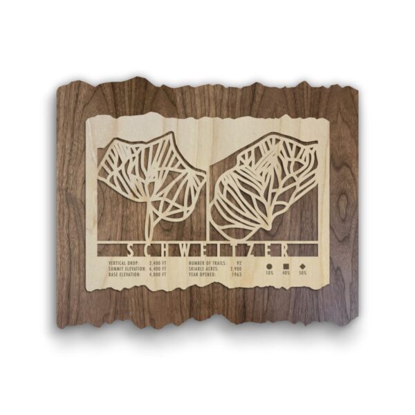 Product Image: Schweitzer Ski Trail Map