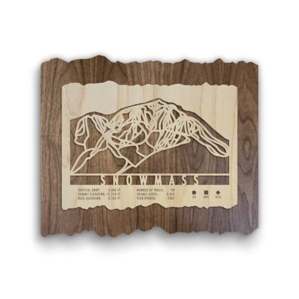 Product Image: Snowmass Ski Trail Map