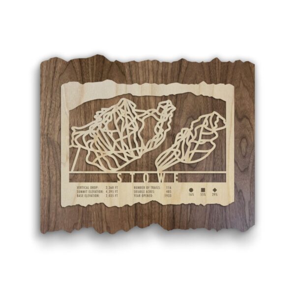 Product Image: Stowe Ski Trail Map