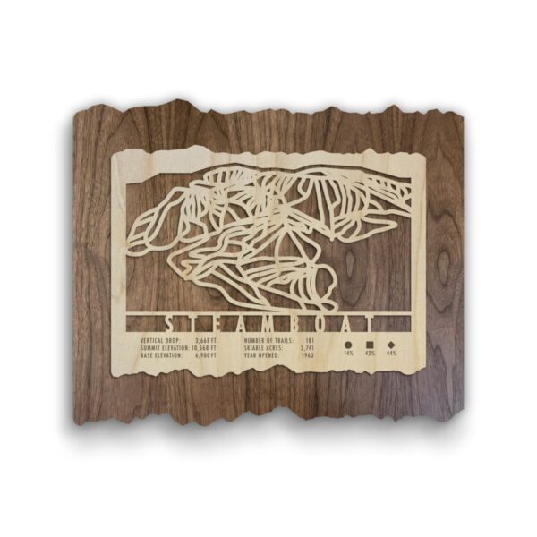 Product Image: Steamboat Ski Trail Map