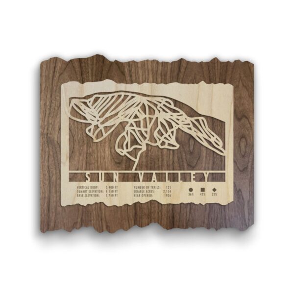 Product Image: Sun Valley Ski Trail Map