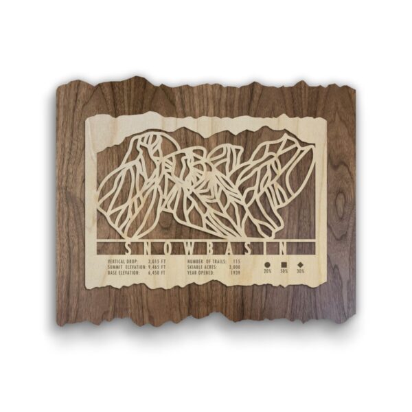 Product Image: Snowbasin Ski Trail Map