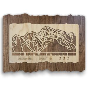 Product Image: Squaw Valley Ski Trail Map