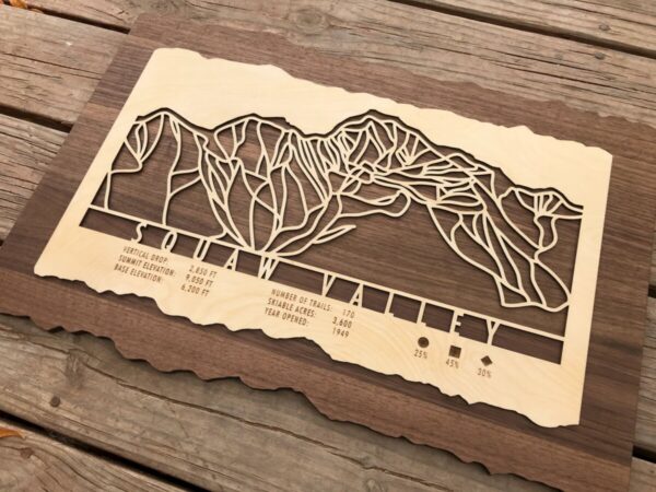 Product Image: Squaw Valley Ski Trail Map