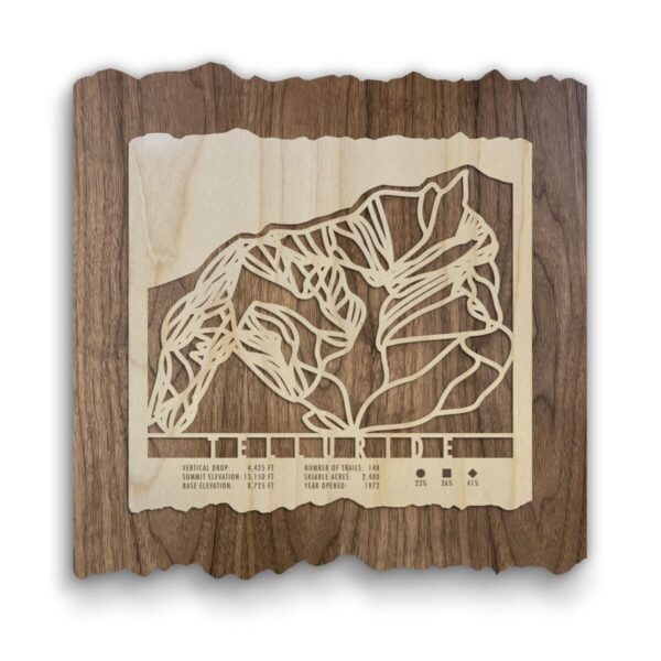 Product Image: Telluride Ski Trail Map