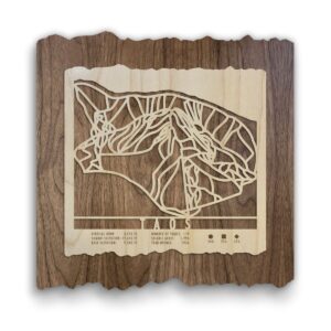 Product Image: Taos Ski Trail Map