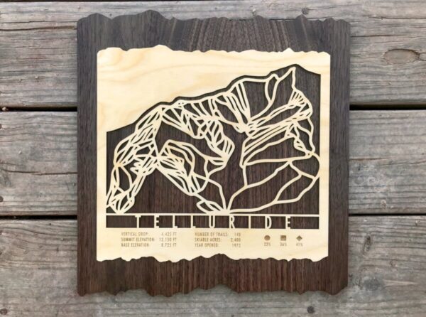 Product Image: Telluride Ski Trail Map