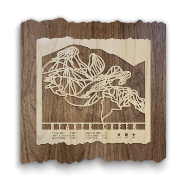 Product Image: Beaver Creek Ski Trail Map