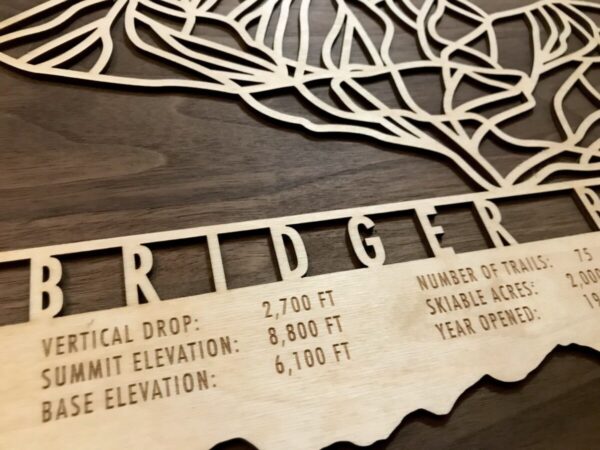 Product Image: Bridger Bowl Ski Trail Map