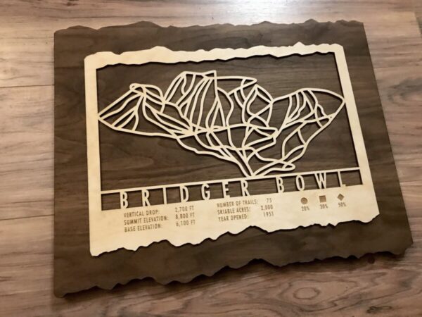 Product Image: Bridger Bowl Ski Trail Map