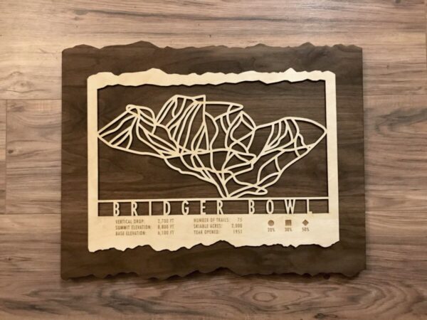 Product Image: Bridger Bowl Ski Trail Map