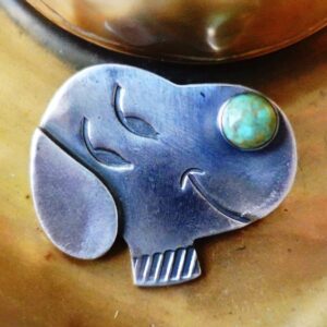 Product Image: Snoopy Turquoise Pin